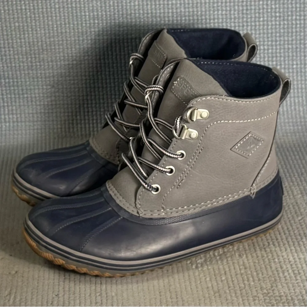Sperry‎ Little Kid Bowline Boots Gray/Black Size 3